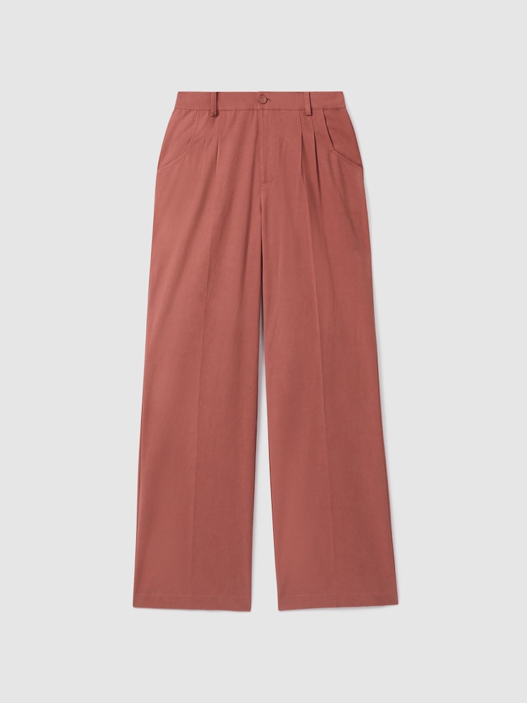 Paige Tailored Wide Leg Trousers - Image 2 of 6