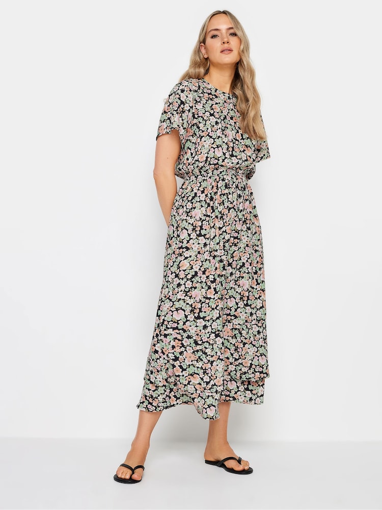Long Tall Sally Green Woven T-Shirt Dress - Image 1 of 4