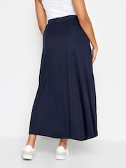 M&Co Blue Petite Pocket Maxi Skirt - Image 3 of 4