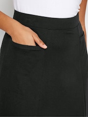 M&Co Black Petite Pocket Maxi Skirt - Image 4 of 4