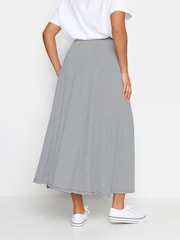 M&Co Mid Blue Petite Pocket Maxi Skirt - Image 3 of 4