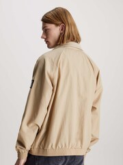 Maro - Jachetă Calvin Klein 100% bumbac necăptușită cu logo - Imaginea 2 din 4