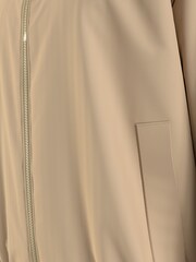 Maro - Jachetă Calvin Klein 100% bumbac necăptușită cu logo - Imaginea 4 din 4