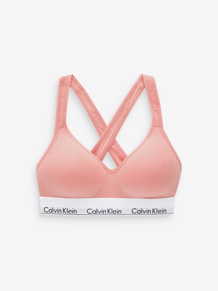 Calvin Klein Orange Bralette - Image 1 of 3