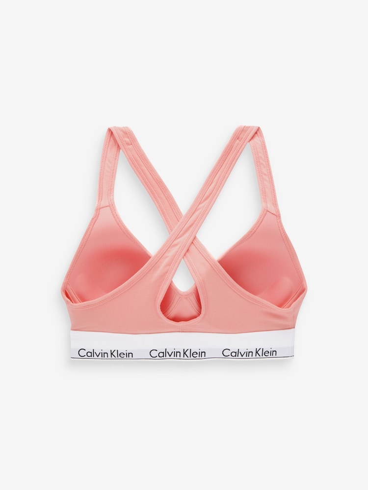 Calvin Klein Orange Bralette - Image 2 of 3