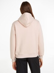 Sudadera con capucha de algodón 100 % con logotipo de Calvin Klein - Imagen 2 de 10