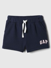 Gap Blue Logo Graphic Pull On Baby Shorts (Newborn-5yrs) - Image 1 of 1