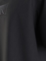 Calvin Klein Black 100% Cotton Embroidery Patch T-Shirt - Image 3 of 4