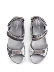 Gris - Sandalias Hotter Walk II Touch Fastening Regular Fit - Imagen 3 de 3