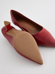 Red Standard/Wide Fit Forever Comfort® Kitten Heel Court Shoes - Image 5 of 5