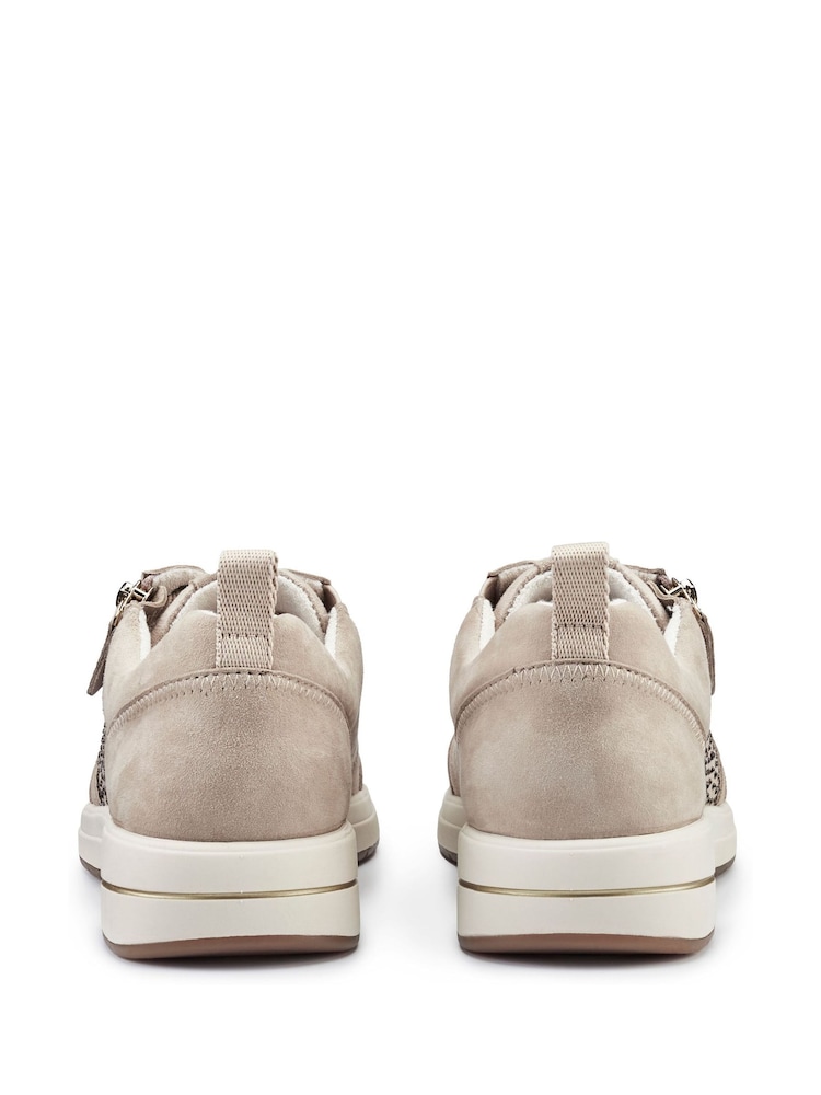 Hotter Natural Zodiac Lace-Up/Zip Regular Fit Shoes - Image 4 of 4
