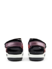 Rojo - Sandalias Hotter Walk II Touch Fastening Regular Fit - Imagen 4 de 4