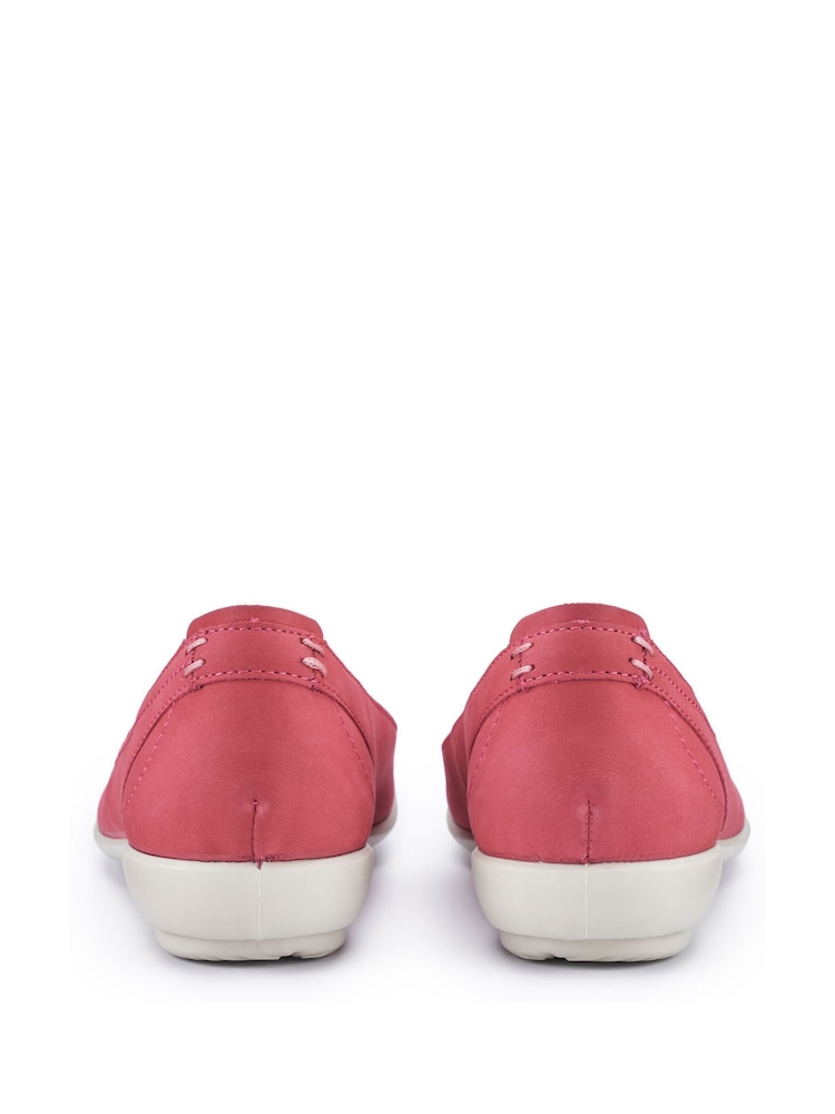 Hotter Pink Standard Fit Robyn II Slip-On Leather Shoes - Image 3 of 4