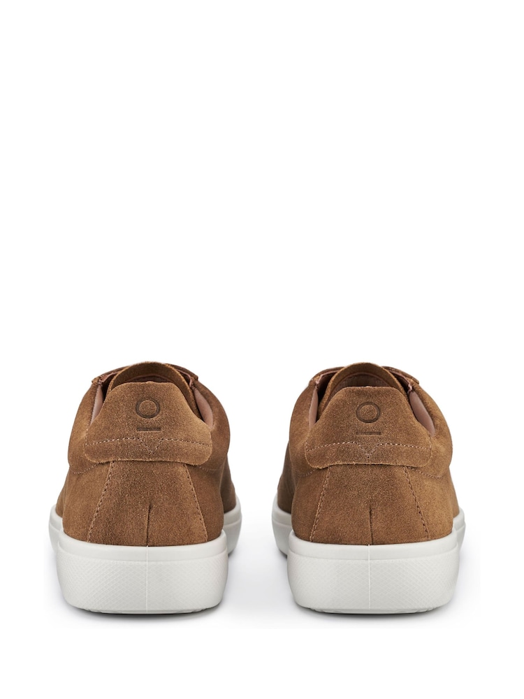 Hotter Brown Suede Oliver Lace-Up Shoes - Image 4 of 4