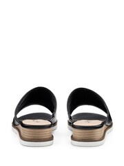 Hotter Black Regular Kos Slip-Ons Sandals - Image 4 of 4