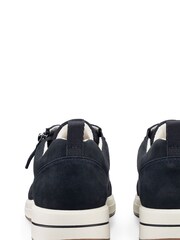 Hotter Blue Zodiac Lace-Up/Zip Regular Fit Shoes - Image 4 of 4