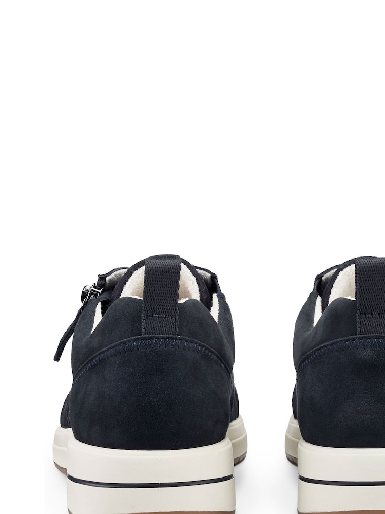Hotter Blue Zodiac Lace-Up/Zip Regular Fit Shoes - Image 4 of 4