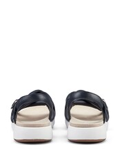 Hotter Blue Wide Fit Seek Touch Fastening Sandals - Image 3 of 4