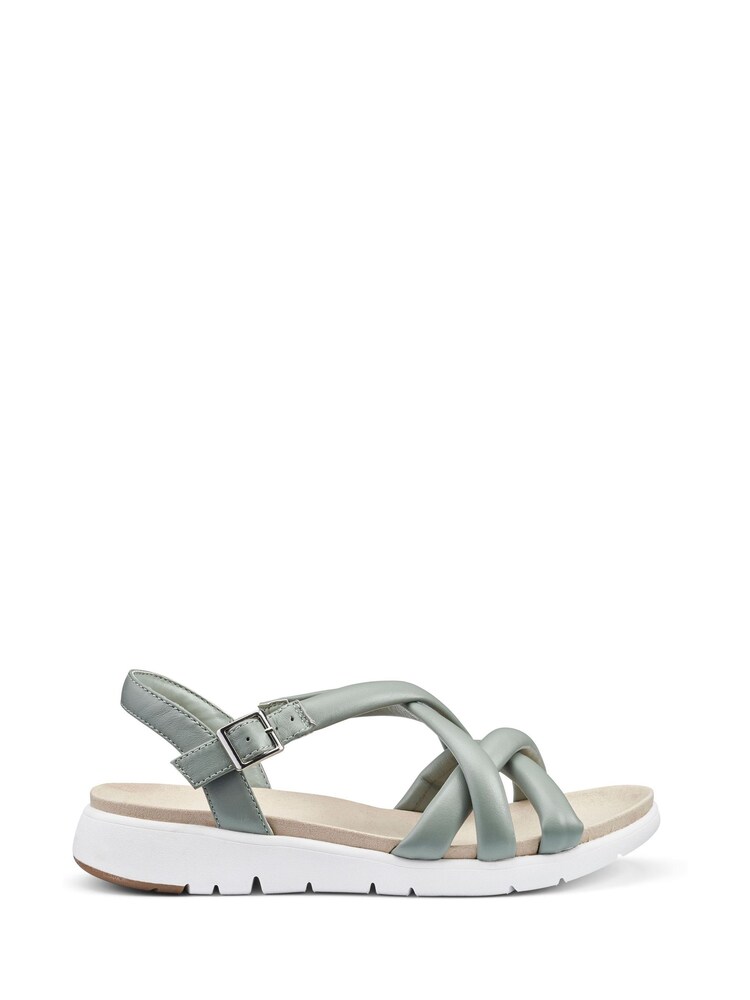 Hotter Green Regular Fit Seek Touch Fastening Sandals - Image 1 of 4