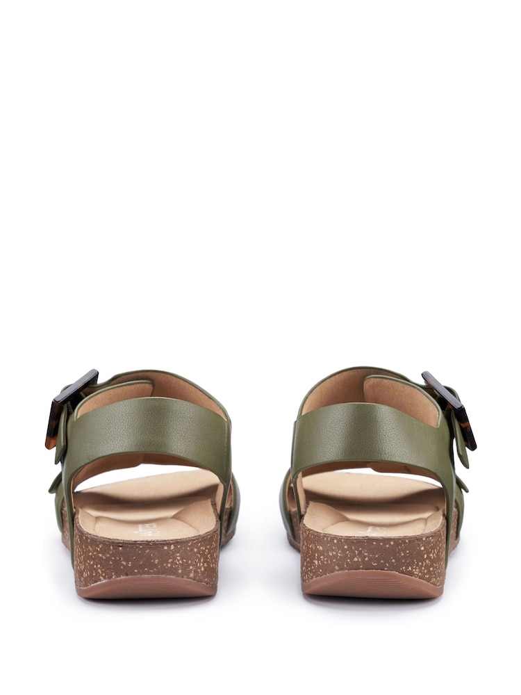Verde oscuro - Sandalias con hebilla Tourist II de Hotter - Imagen 2 de 3 Verde oscuro - Sandalias con hebilla Tourist II de Hotter - Imagen 2 de 3