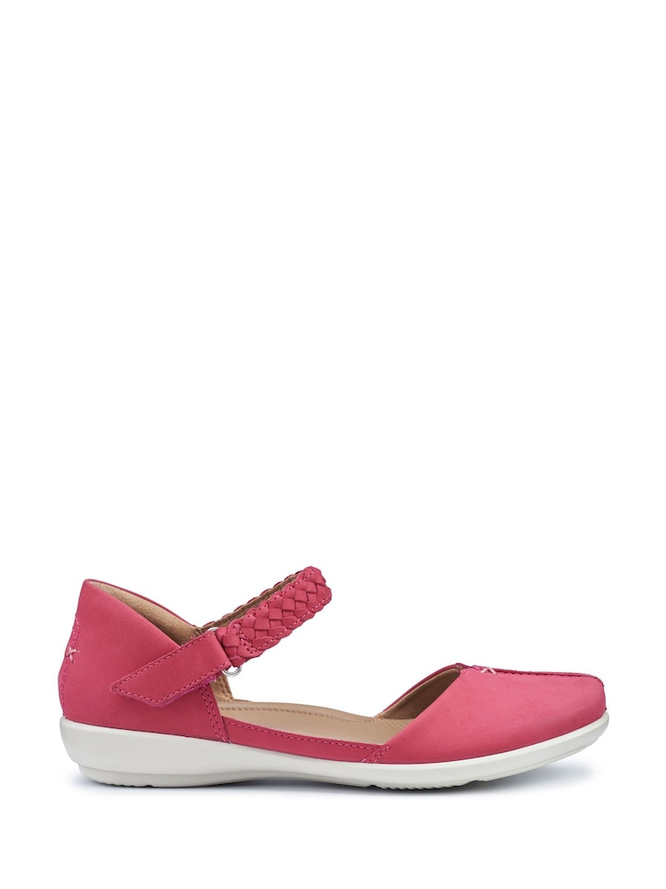 Hotter Pink Regular Fit Lake Touch Fastening Shoes - Image 1 of 4