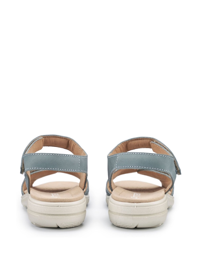Hotter Green Leah II Touch-Fastening Regular Fit Sandals - Image 4 of 4