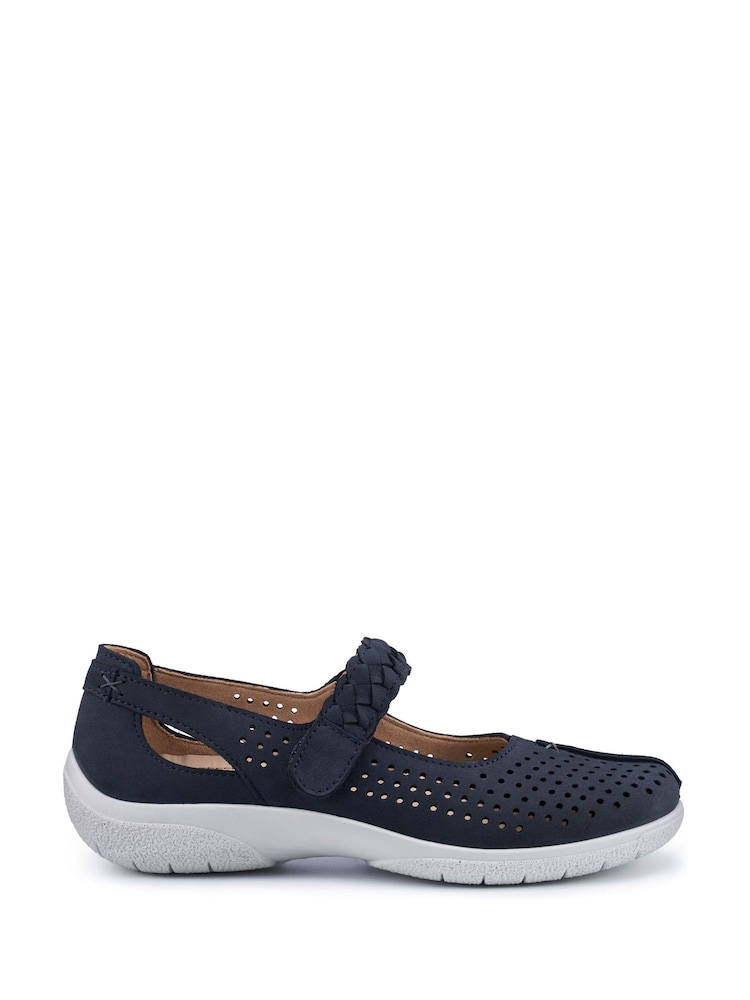 Blauw - Hotter Quake II schoenen met klittenbandsluiting - Image 1 of 4