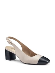Hotter Natural Shimmy Slip-On Shoes - Image 2 of 4