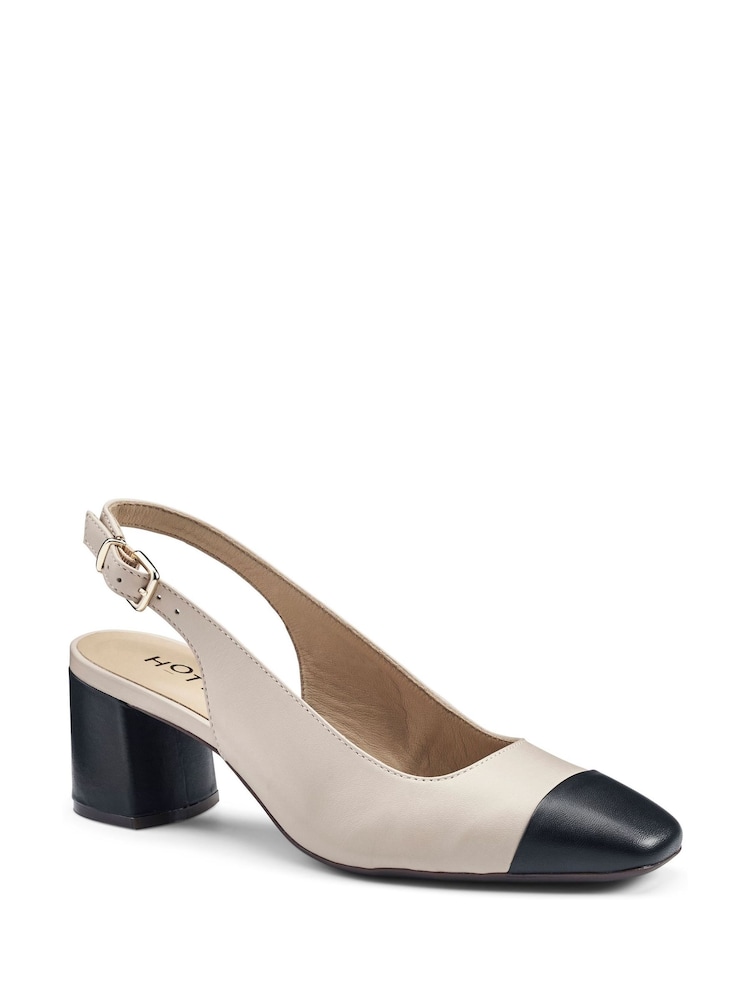 Hotter Natural Shimmy Slip-On Shoes - Image 2 of 4