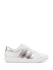 Hotter Natural Wide Fit Switch Lace-Up Trainers - Image 1 of 4