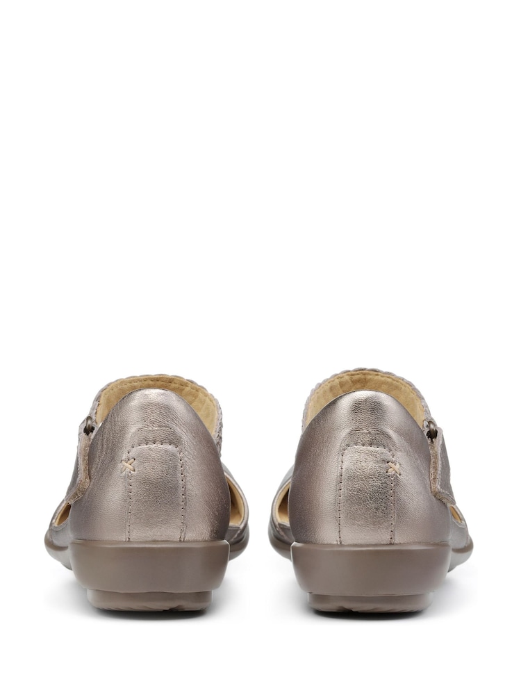 Hotter Gold Regular Fit Lake Touch Fastening Shoes - Image 4 of 4