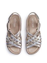 Hotter Gold Maple Touch Fastening Sandals - Image 3 of 4