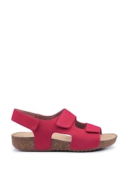 Hotter Pink Regular Fit Explore Touch Fastening Sandals - Image 1 of 4