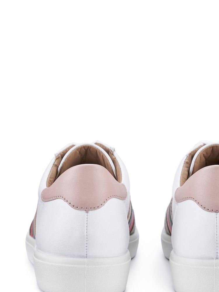 Hotter Multi Wide Fit Switch Lace-Up Trainers - Image 3 of 4