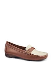 Hotter Tan Brown Marina Slip-On Shoes - Image 1 of 4