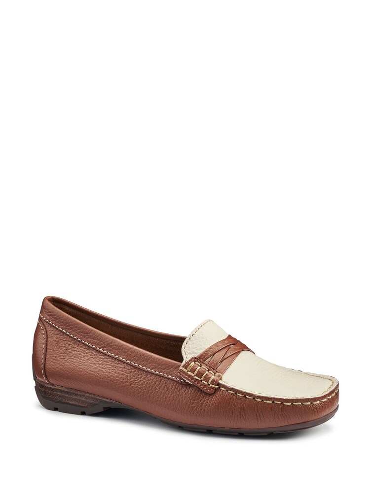 Hotter Tan Brown Marina Slip-On Shoes - Image 1 of 4