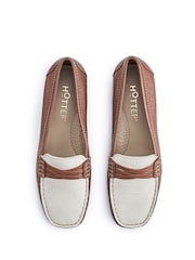 Hotter Tan Brown Marina Slip-On Shoes - Image 4 of 4