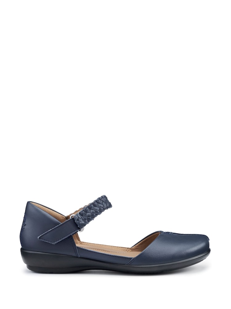 Hotter Blue Regular Fit Lake Touch Fastening Shoes - Image 1 of 4