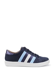 Hotter Blue Regular Fit Switch Lace-Up Trainers - Image 1 of 4