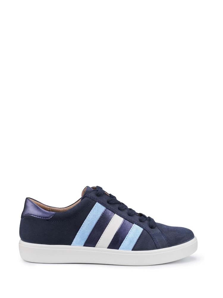 Hotter Blue Regular Fit Switch Lace-Up Trainers - Image 1 of 4