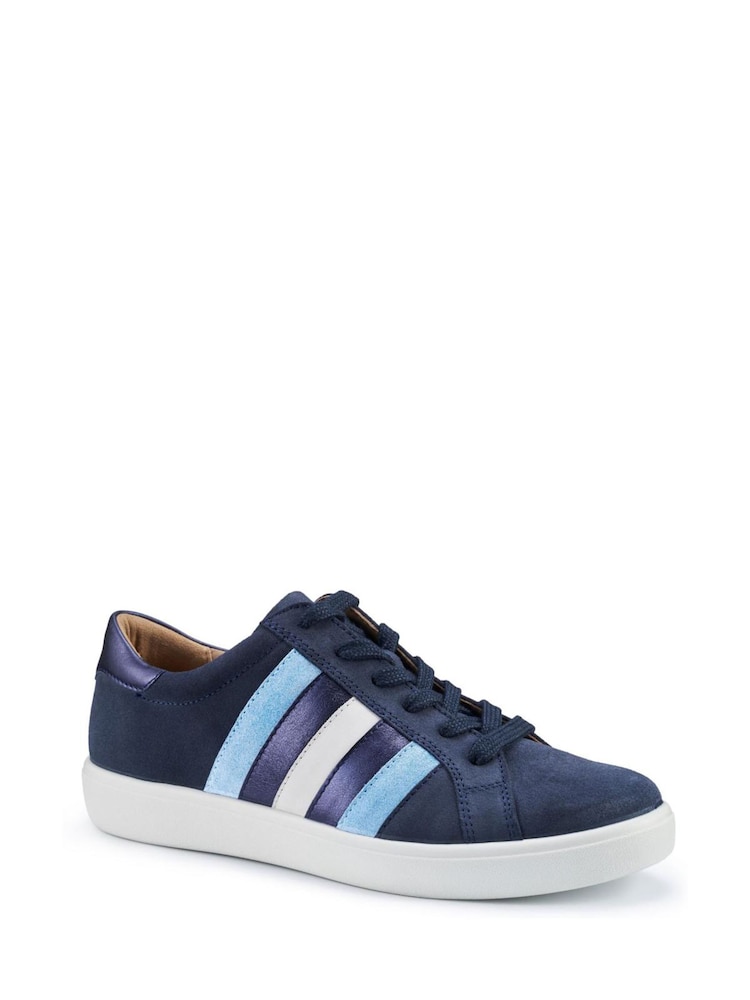 Hotter Blue Regular Fit Switch Lace-Up Trainers - Image 2 of 4