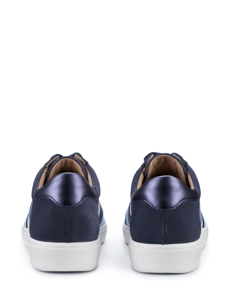 Hotter Blue Regular Fit Switch Lace-Up Trainers - Image 4 of 4