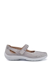 Hotter Grey Quake II Touch Fastening Shoes - Image 1 of 4