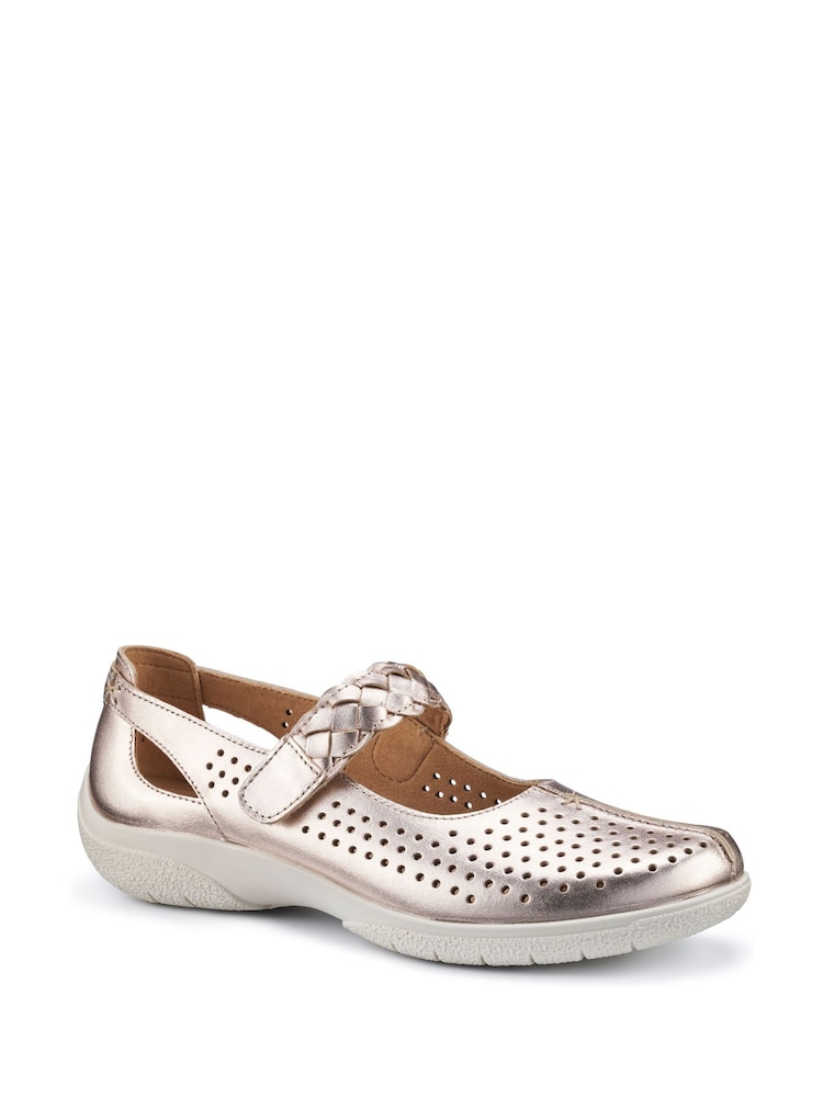 Hotter Gold Quake II Touch Fastening Shoes - Image 2 of 4
