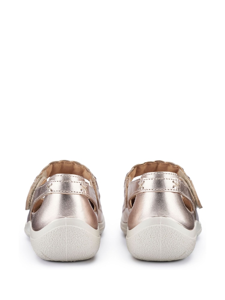 Hotter Gold Quake II Touch Fastening Shoes - Image 4 of 4