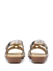 Hotter Silver Flare Touch Fastening Sandals - Image 3 of 4