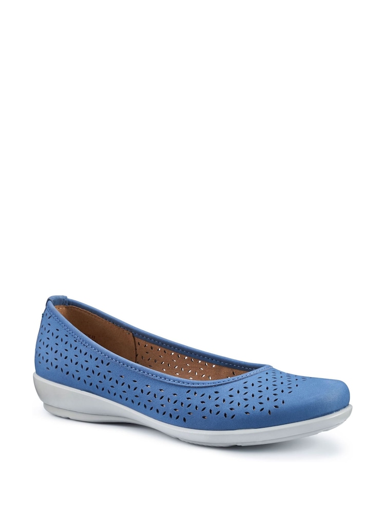 Hotter Blue Standard Fit Regular Fit Livvy II Slip-On Shoes - Image 2 of 4