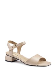 Hotter Natural Amalfi Slip-On / Buckle Sandals - Image 2 of 4