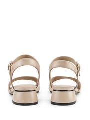 Hotter Natural Amalfi Slip-On / Buckle Sandals - Image 3 of 4