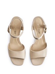 Hotter Natural Amalfi Slip-On / Buckle Sandals - Image 4 of 4